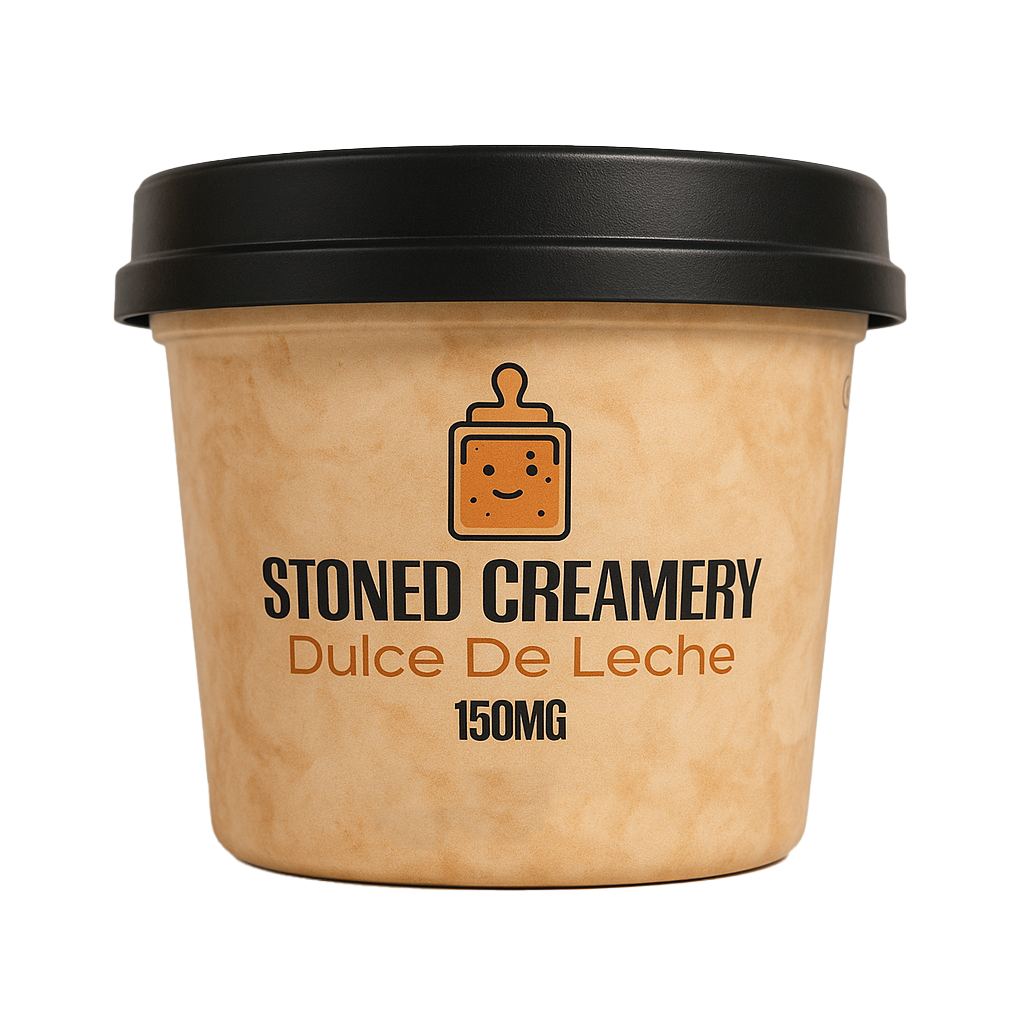Stoned Creamery 150mg Ice-Cream - The High Society Co