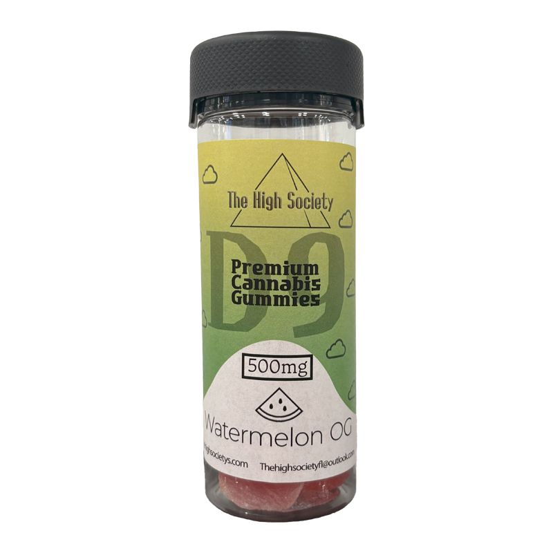 250mg & 500mg Gummies - The High Society Co