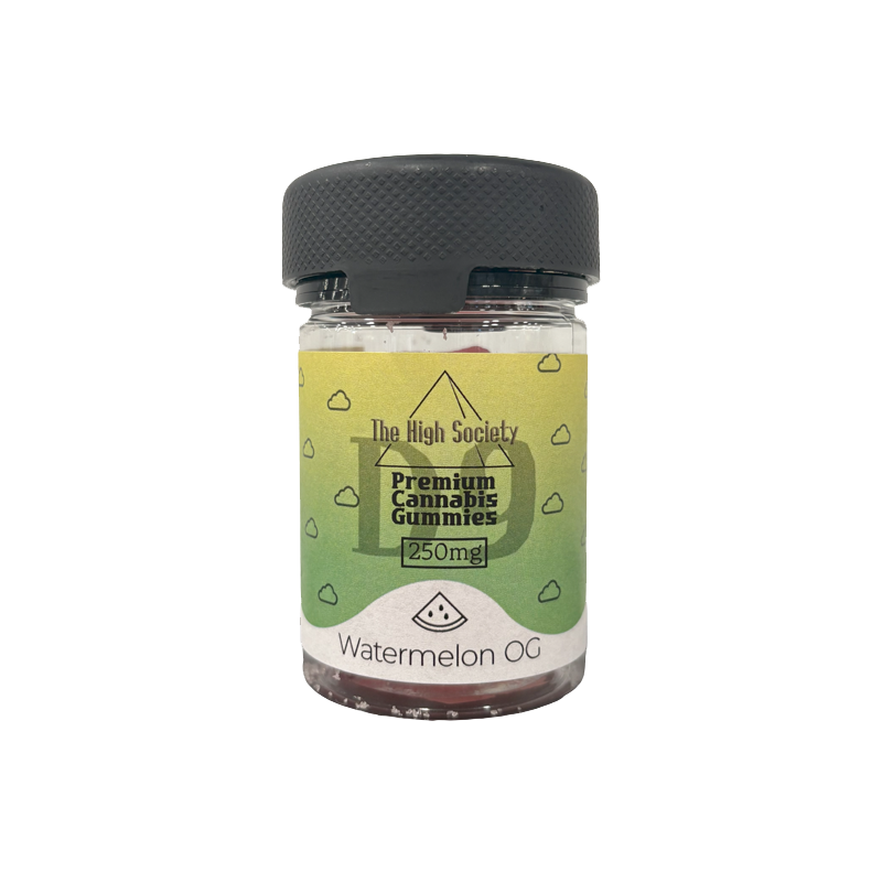 250mg & 500mg Gummies - The High Society Co