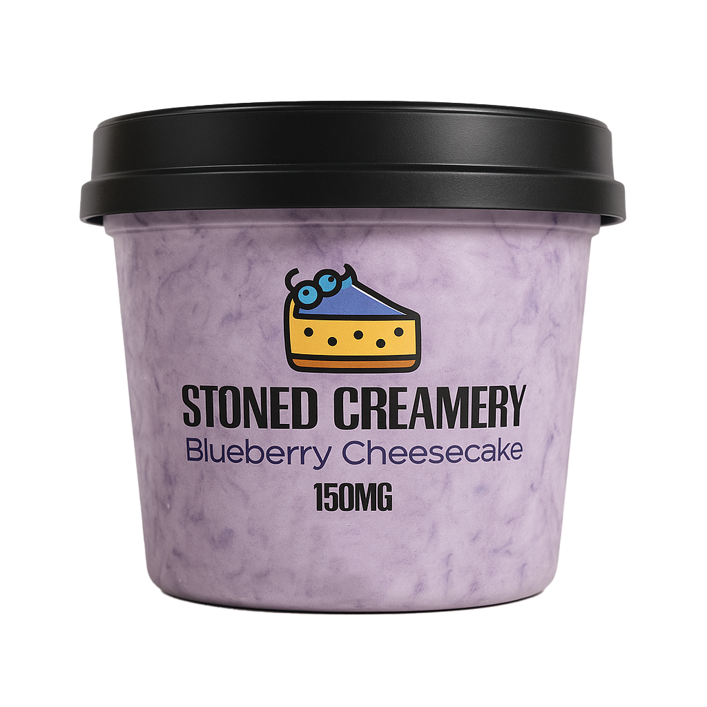Stoned Creamery 150mg Ice-Cream - The High Society Co