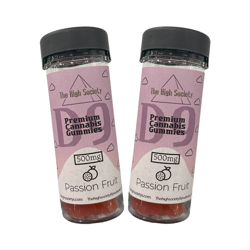 250mg & 500mg Gummies - The High Society Co