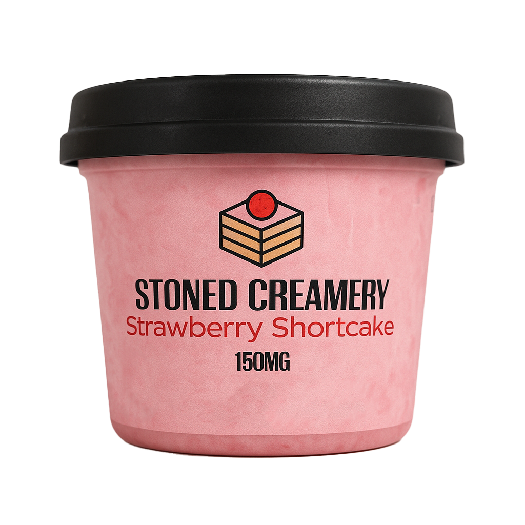 Stoned Creamery 150mg Ice-Cream - The High Society Co