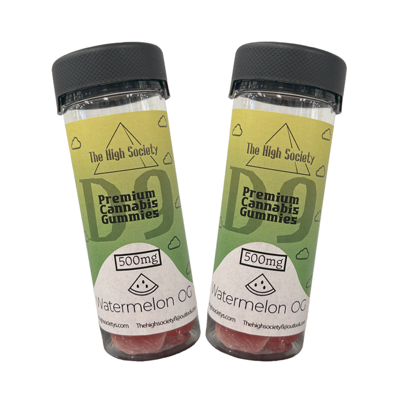 250mg & 500mg Gummies - The High Society Co