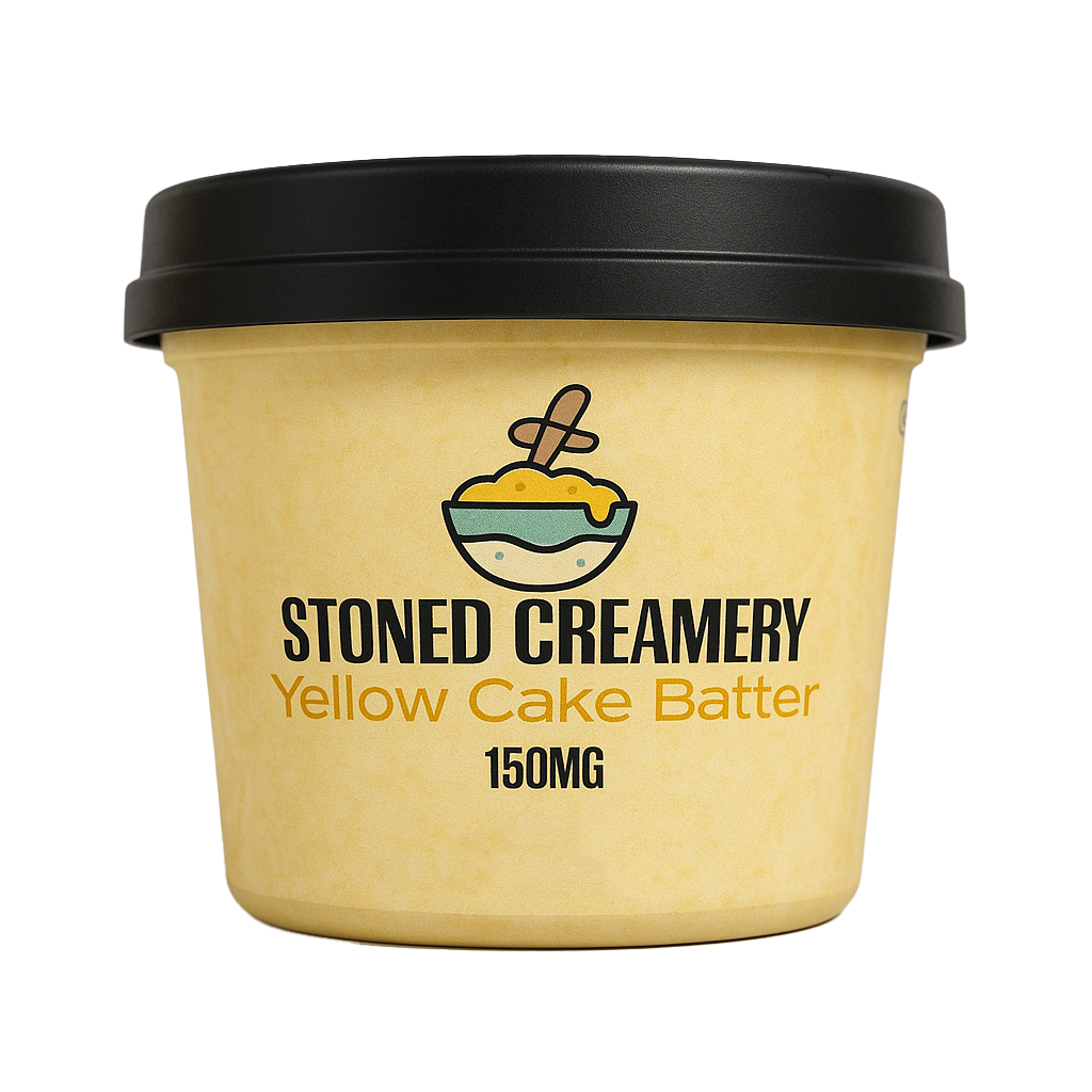 Stoned Creamery 150mg Ice-Cream - The High Society Co